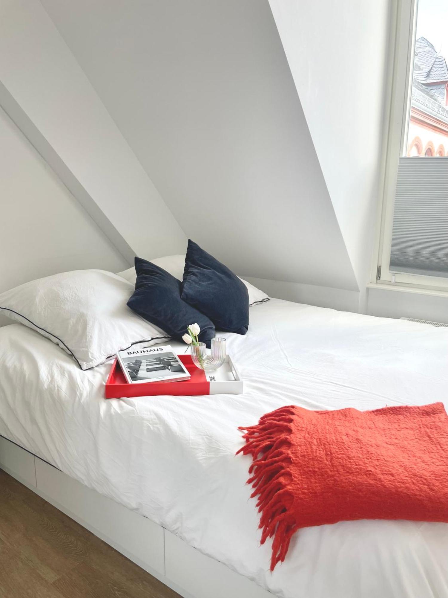 Super Zentrales Design-Apartment Wiesbaden Exterior foto