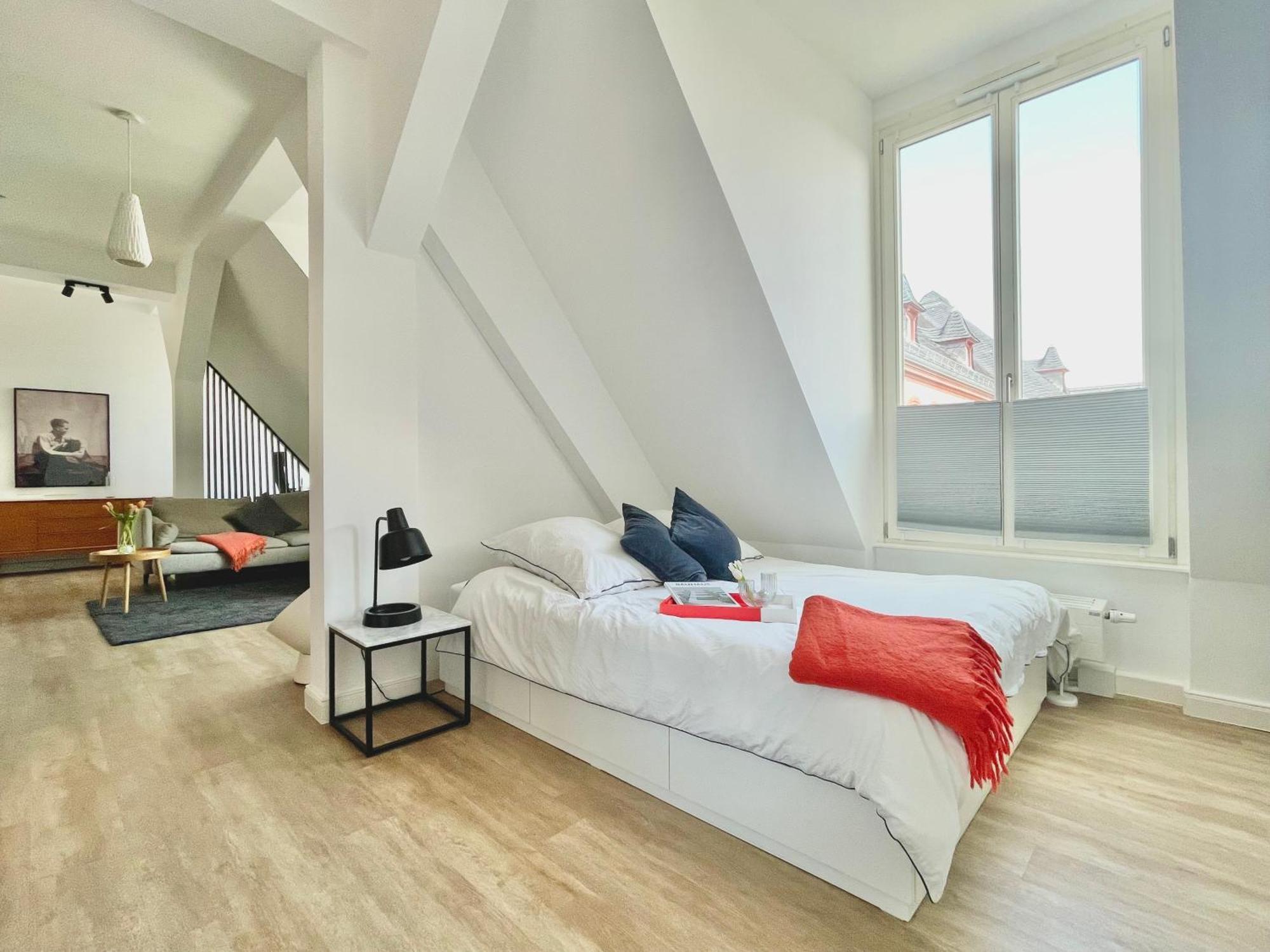 Super Zentrales Design-Apartment Wiesbaden Exterior foto
