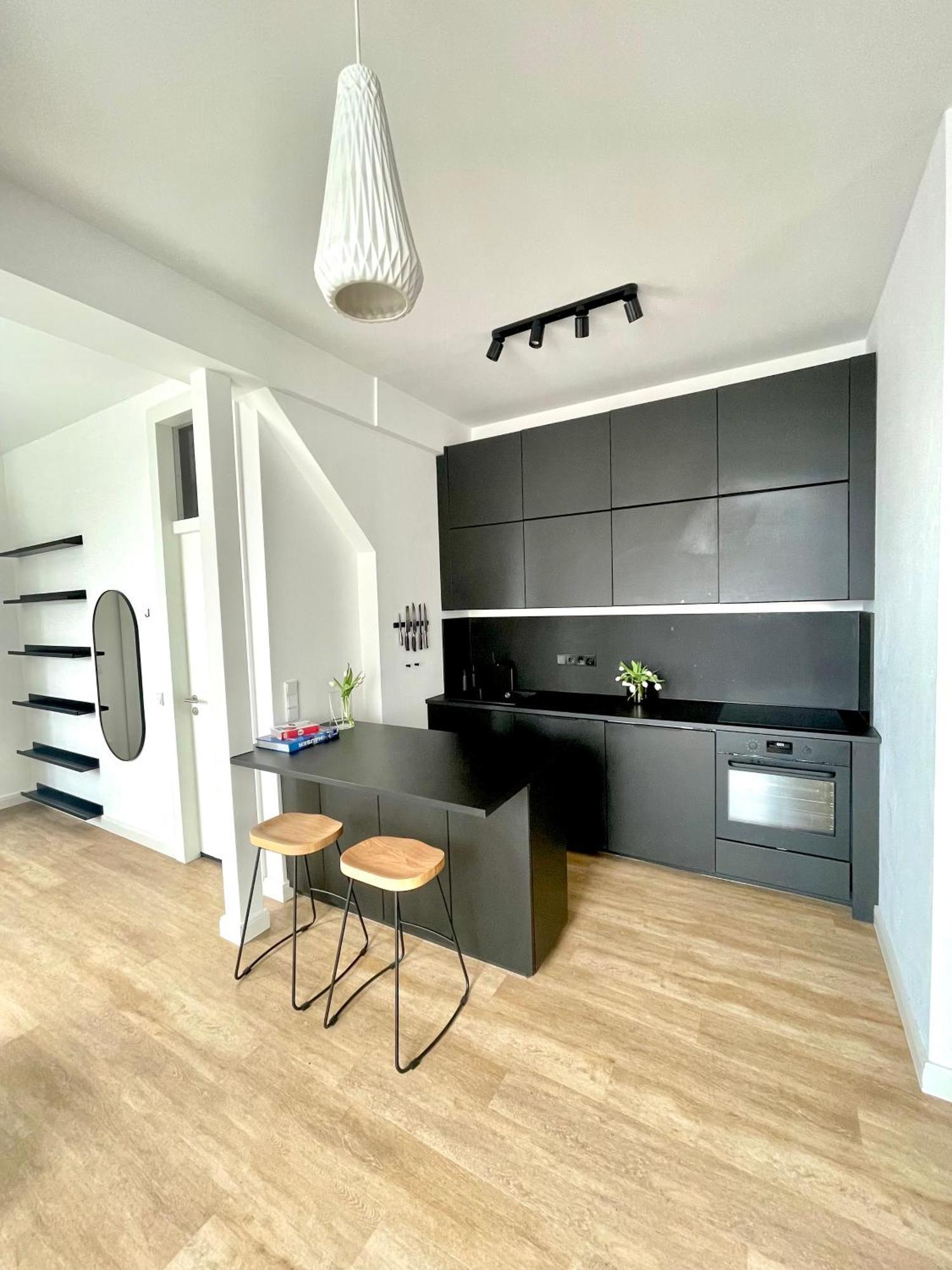 Super Zentrales Design-Apartment Wiesbaden Exterior foto