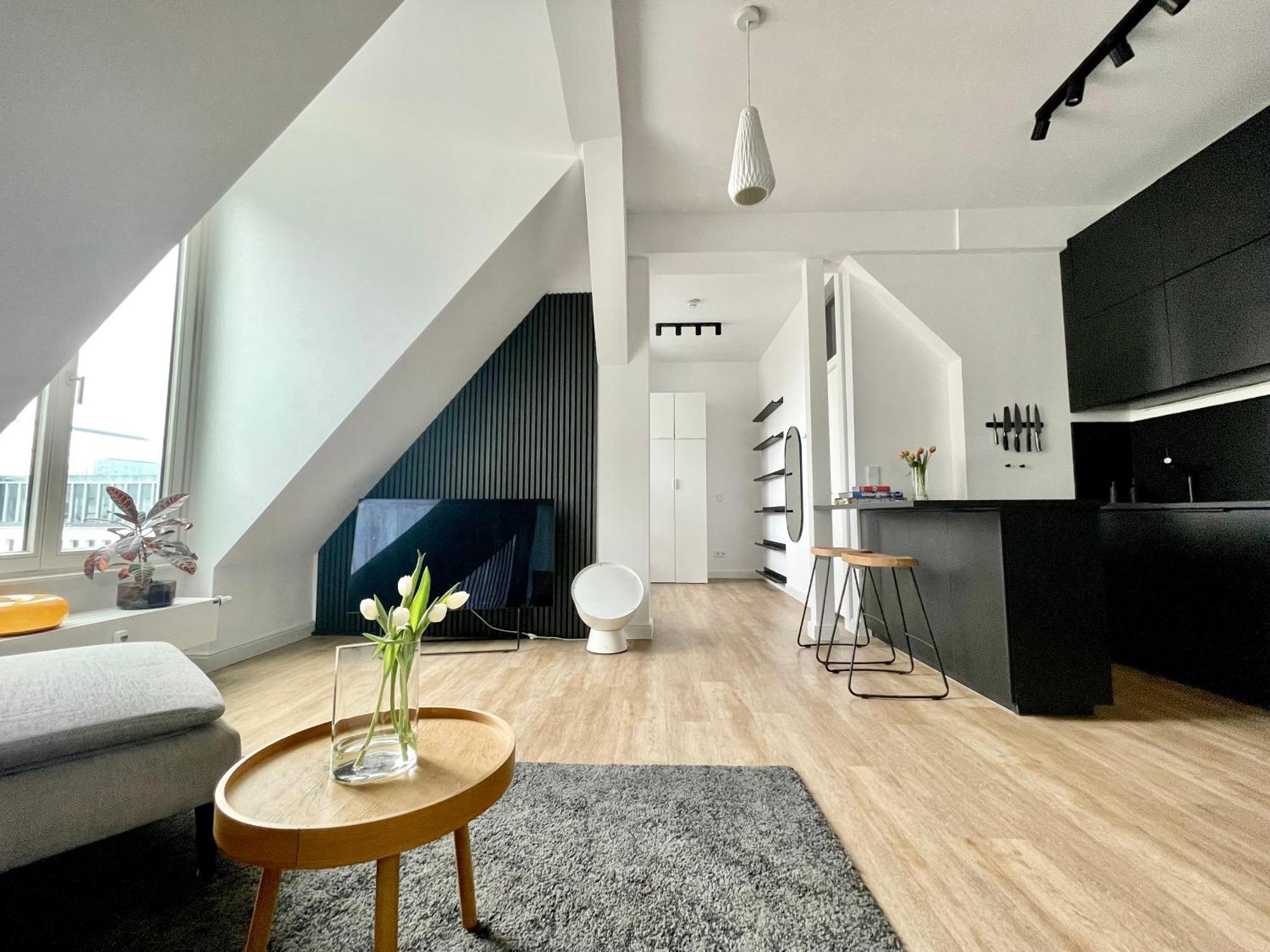 Super Zentrales Design-Apartment Wiesbaden Exterior foto